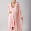 Women's Flexible Viscose Maternity Robe and Nightgown Set 13406