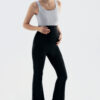 Thermal Fleece Lined Warm, Flexible, Adjustable Waist Winter Spanish Flare Leg Maternity Leggings T18