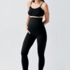 Extra Thick, Flexible, Adjustable Waist, Plush Lined Winter Thermal Maternity Leggings T20